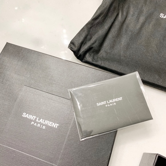 Saint Laurent Black Clutch - Picture 4 of 4